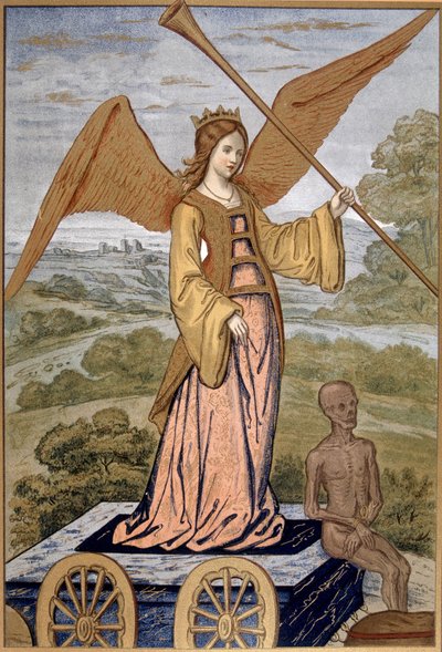 Der berühmte Triumph über den Tod. von Unknown artist