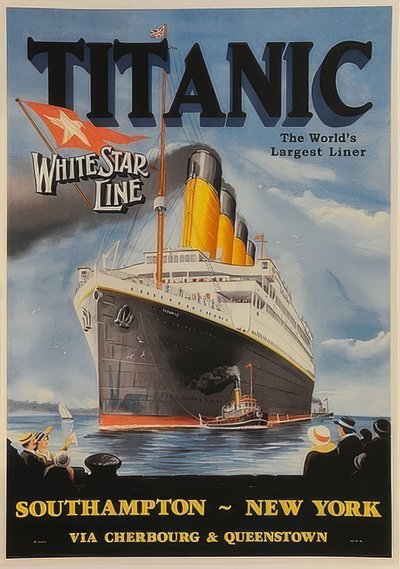 White Star Line. Titanic von Unknown