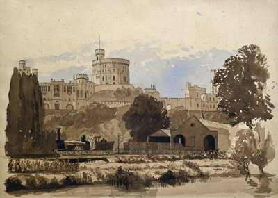 Bahnhof Windsor von Unknown artist