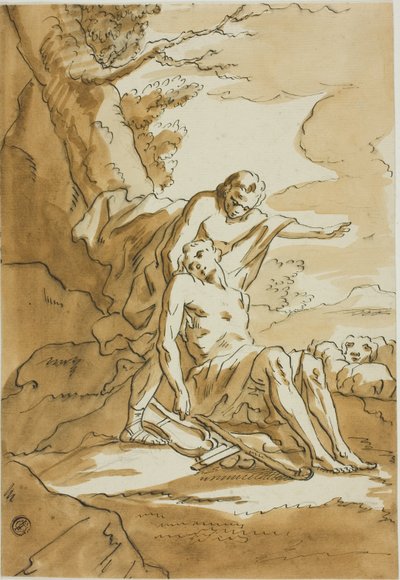 Der barmherzige Samariter von Unknown Italian