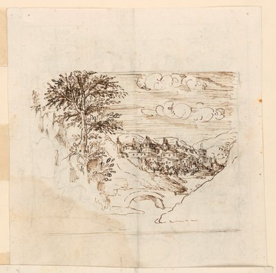 Eine Landschaft von Unknown artist