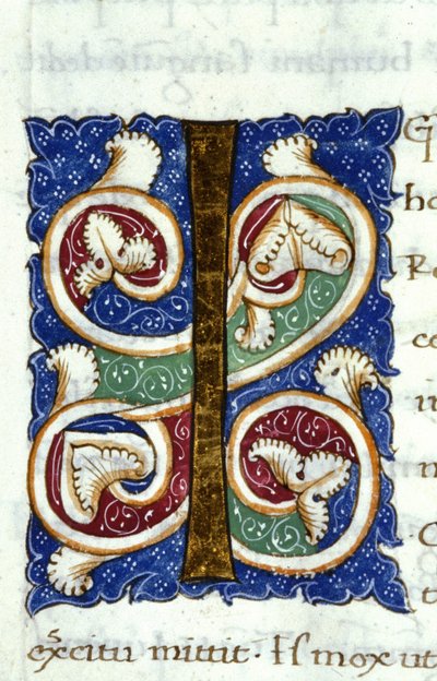 Alphabet: miniaturisierter Buchstabe I von Unknown artist