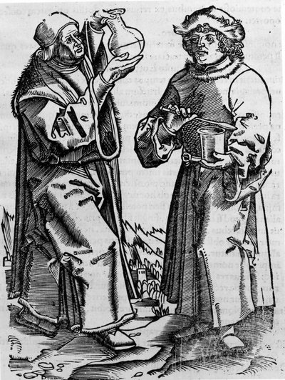 Apotheker (Pharmazeut) - in „Onoma Etikon Midicinae“ von Unknown artist
