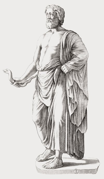 Asklepios. Porträt. von Unknown artist