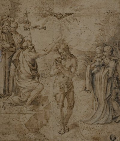 Taufe Christi von Unknown artist