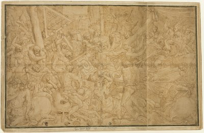 Kampf der Lapithen und Kentauren von Unknown artist