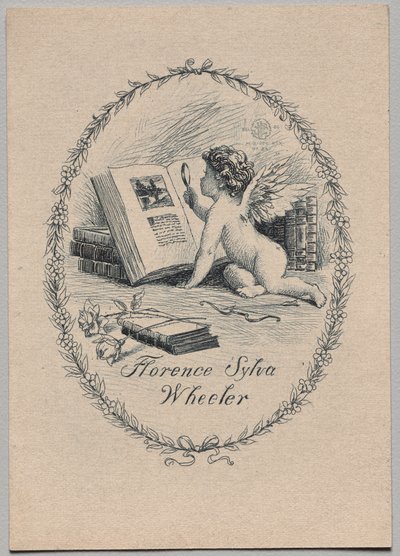 Exlibris: Florence Sylva Wheeler von Unknown artist