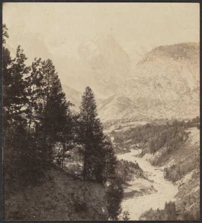 Courmayeur-Tal von Unknown artist