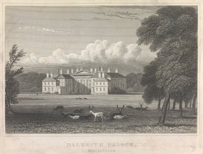 Dalkeith Palace, Midlothian von Unknown artist