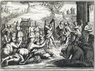Tanz von David (Altes Testament) von Unknown artist