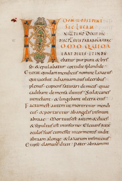 Geschmücktes Initial H von Unknown artist