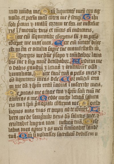 Geschmückte Textseite von Unknown artist