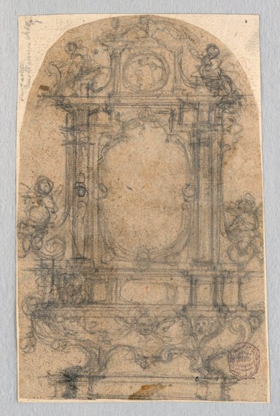 Entwurf für einen Altar von Unknown artist