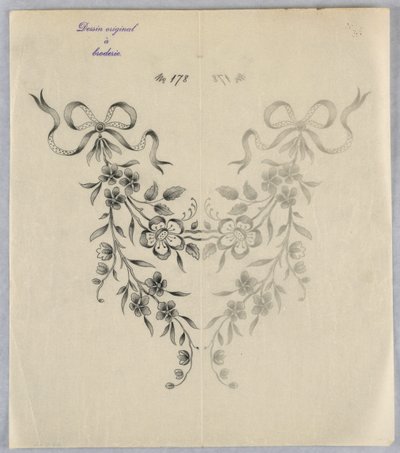 Entwürfe für Stickereien von Unknown artist