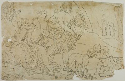 Diana und Endymion von Unknown artist