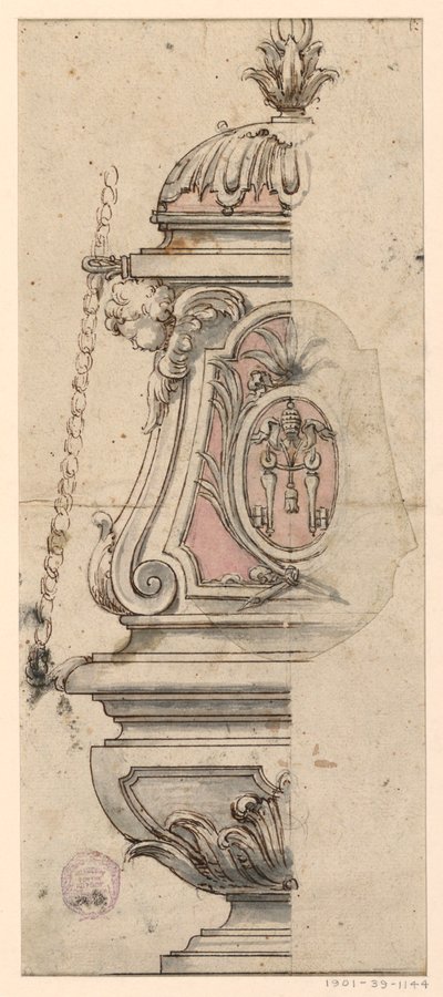 Erhebung eines Weihrauchfasses von Unknown artist