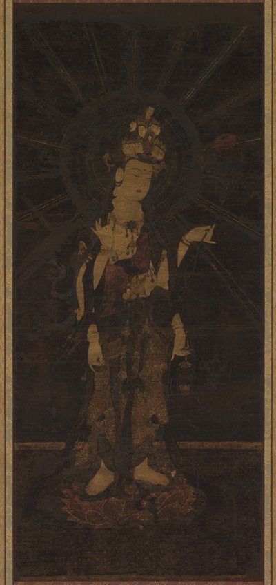 Elfköpfiger Kannon (Jūichimen Kannon) von Unknown artist
