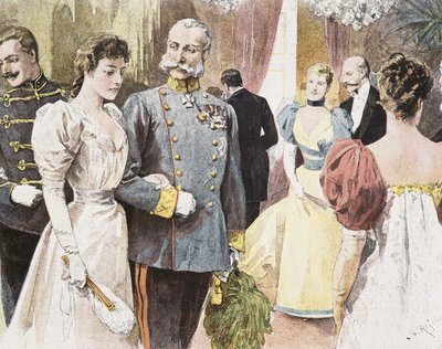 Feierlichkeiten in Österreich: Franz Joseph I. von Unknown artist