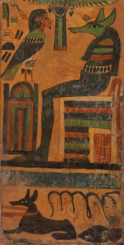 Fragment eines Sarges von Unknown artist