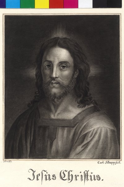 Jesus Christus (Halbfigur) von Unknown artist