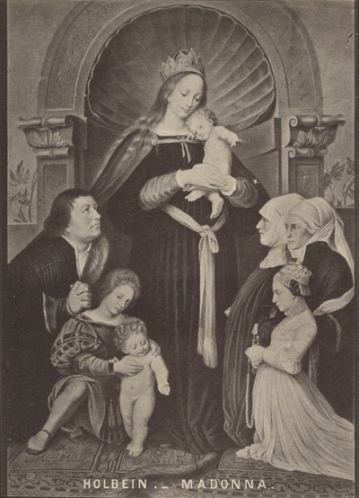 Holbein - Madonna von Unknown artist
