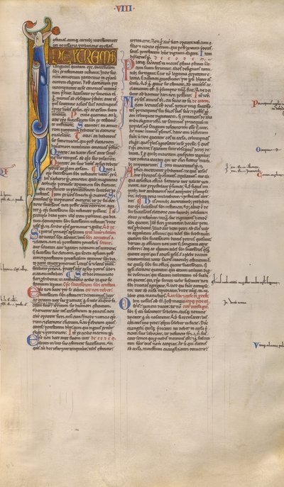 Bewohnter Initiale I von Unknown artist