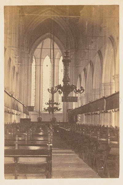 [Innenansicht einer Kirche] von Unknown artist