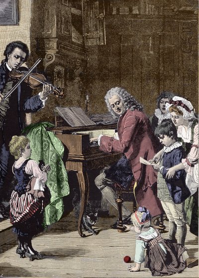 Johann Sebastian Bach von Unknown artist