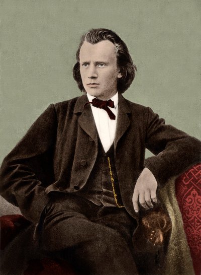 Johannes Brahms (deutscher Komponist) von Unknown artist