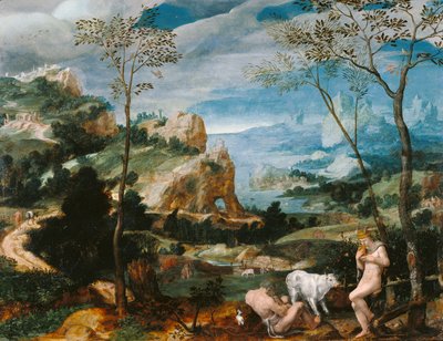Landschaft mit Merkur und Argus von Unknown artist