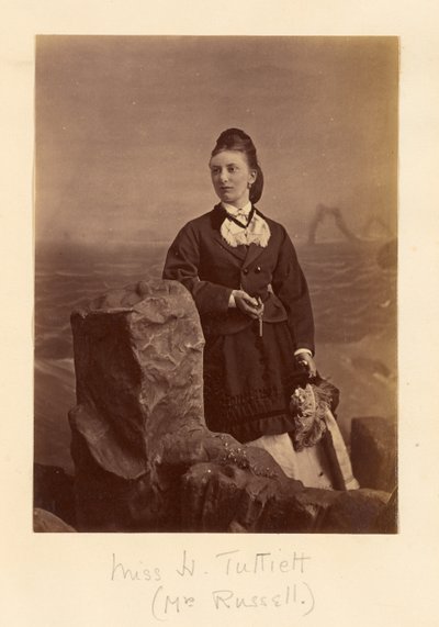 Miss H. Tuttiett (Mrs. Russell) von Unknown artist