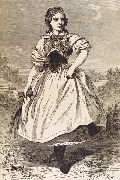 Moldawische Frau von Unknown artist