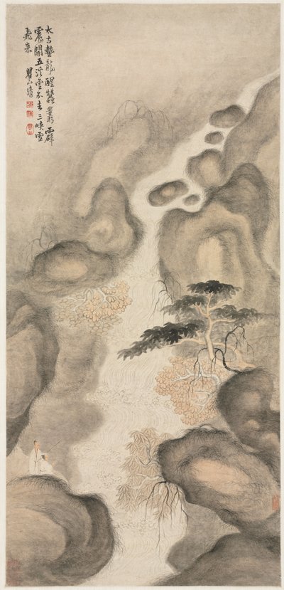 Neun-Drachen-Teich von Unknown artist