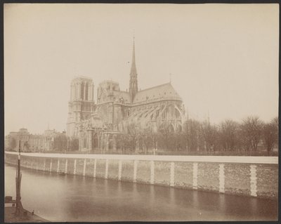 [Notre-Dame von der Seine aus gesehen] von Unknown artist