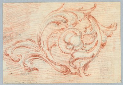 Eine Spirale eines Rinceau von Unknown artist