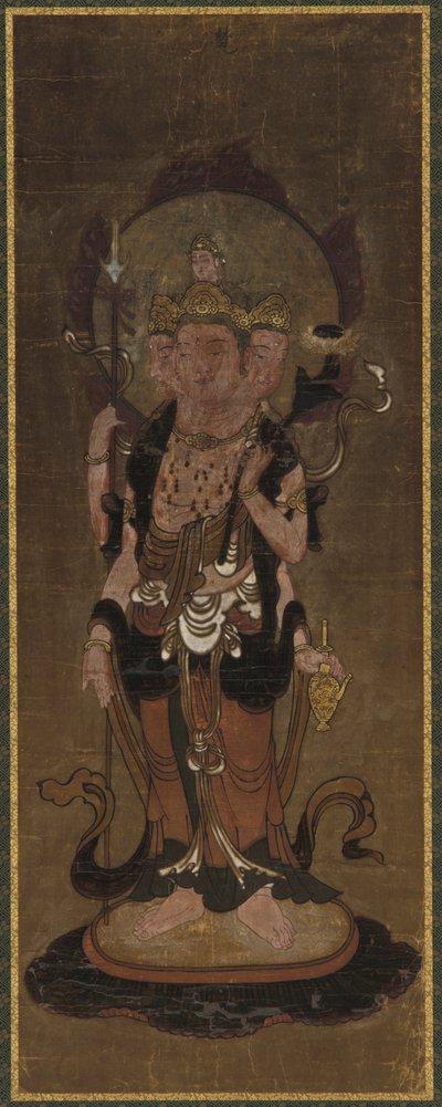 Einer der zwölf Deva: Bonten (Brahma) von Unknown artist
