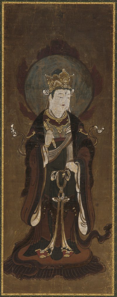 Einer der zwölf Deva: Taishaku-ten (Indra) von Unknown artist
