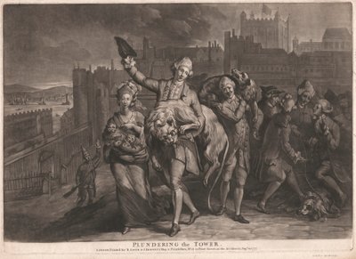 Plünderung des Turms von Unknown artist