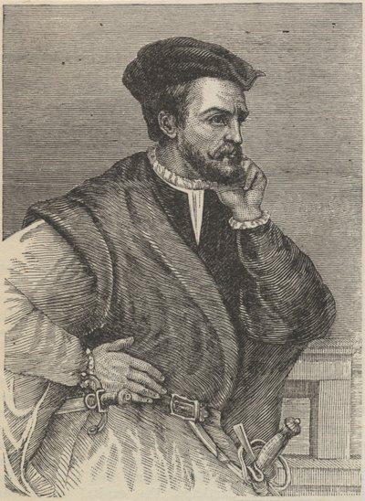 Porträt von Jacques Cartier von Unknown artist