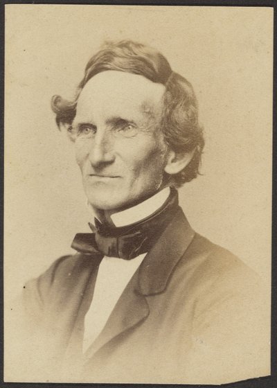 [Porträt von Jefferson Davis] von Unknown artist