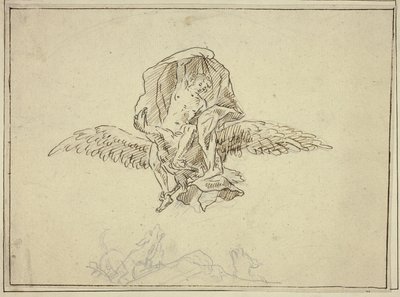 Raub des Ganymed von Unknown artist