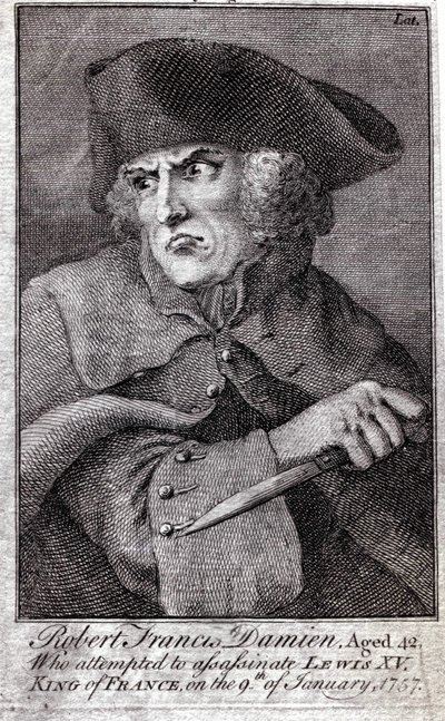 Robert François Damiens von Unknown artist