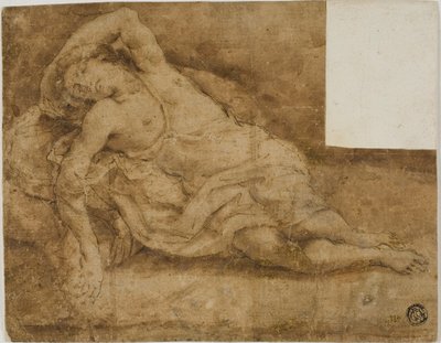 Schlafende Figur von Unknown artist