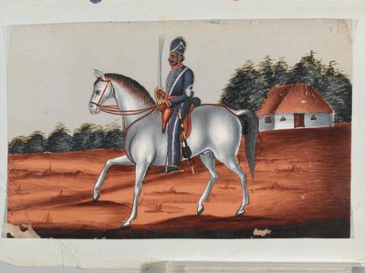 Sowar, Madras-Kavallerie von Unknown artist
