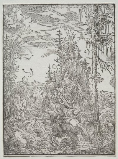 St. Georg und der Drache von Unknown artist