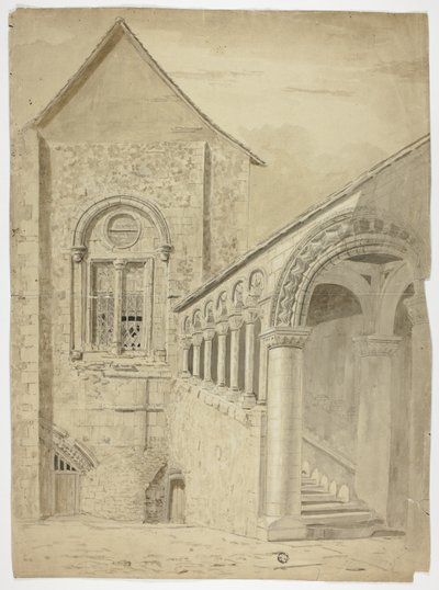Treppe...Grüner Hof, Canterbury von Unknown artist