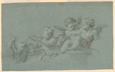 Studie von Engeln von Unknown artist