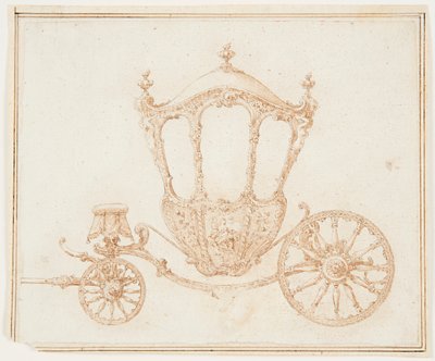 Studie eines Kutschers von Unknown artist