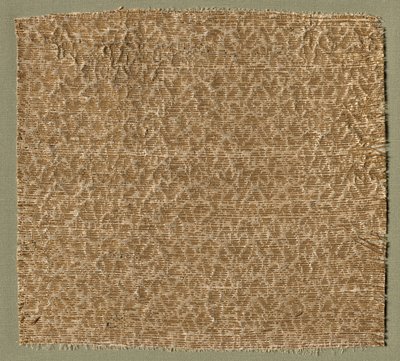 Textil mit winzigen Blättern von Unknown artist