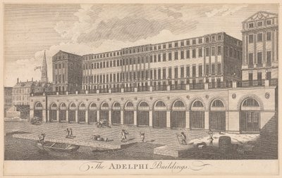 Die Adelphi-Gebäude von Unknown artist